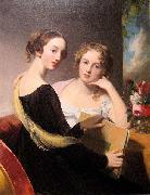 Thomas Sully Portrait of the Misses Mary and Emily McEuen oil painting
